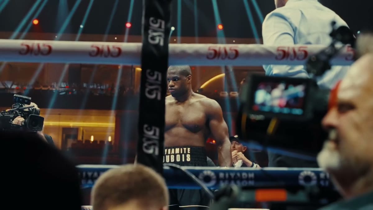 Selected frame from Tenlowe's Tyson Fury work